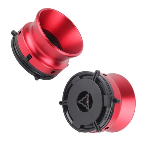 Red pair nab hub adapters - pair,