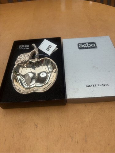 Seba silver plated apple - silver,