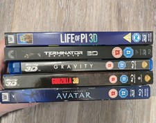 3D Blu Ray Bundle Mixed Joblot