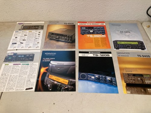 Lot kenwood vintage - 8, hf