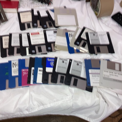 Used inch floppy disk - 25,