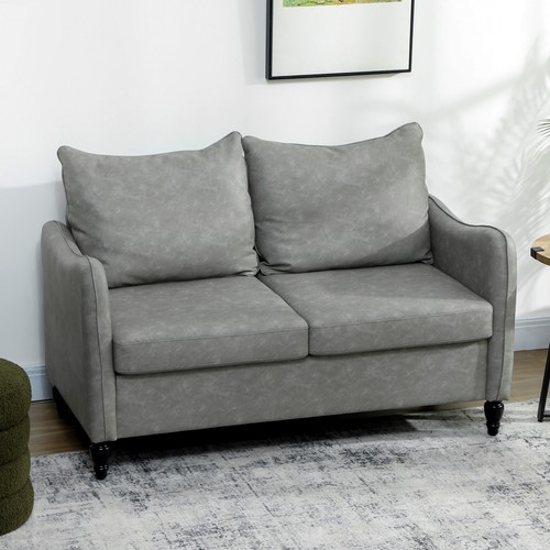 Homcom two seater sofa modern - homcom, sofa,