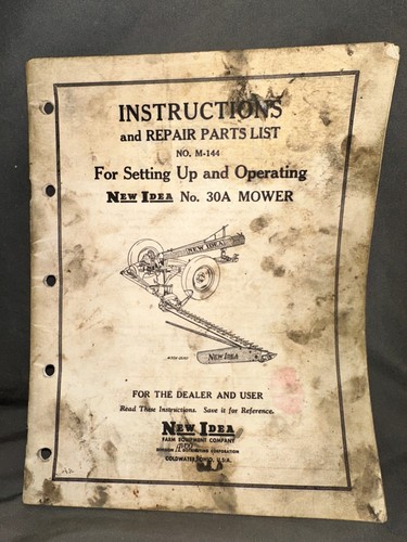 New idea 30a sickle - 30a, mower