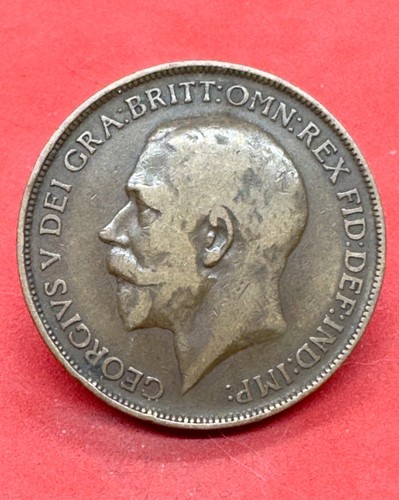 King george 1912 penny - 1912, a