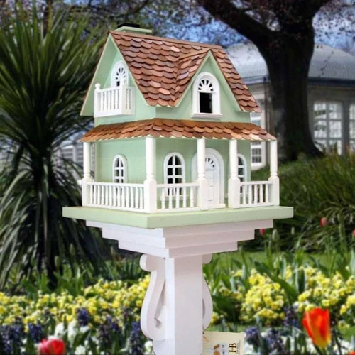Hobbit house birdhouse - house,