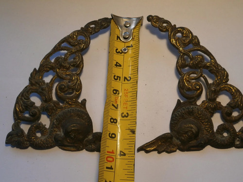 Longcase clock brass - 2,