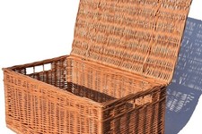 Wicker Laundry Hamper Chest