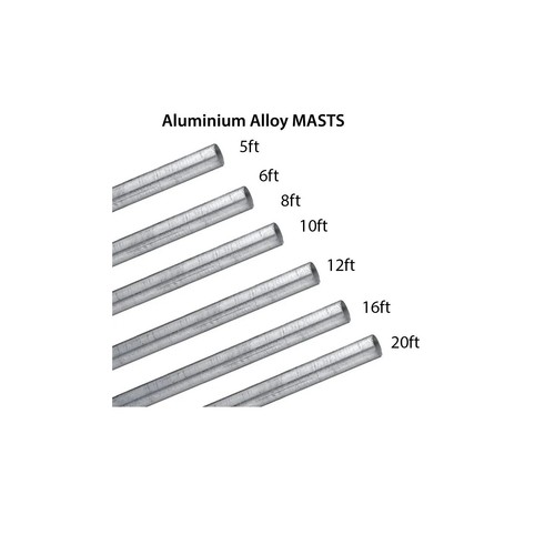 Alloy aluminium mast - mast, pole