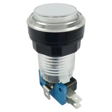 White 5V LED T10 28mm Round