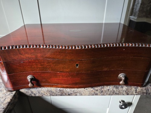 Good mahogany canteen - mahogany(?),