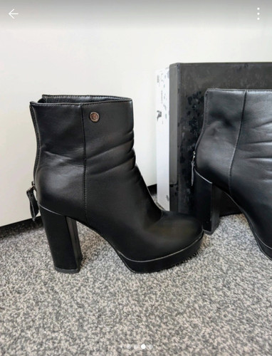 Moda pelle black leather - black,