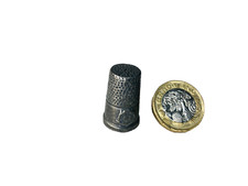 Pewter Thimble Vintage Random