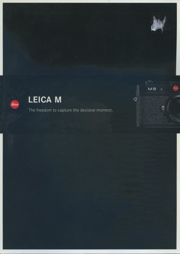 Leica booklet m9 - m,