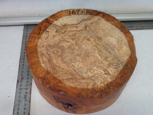 Deep burr spalted beech - deep, bowl