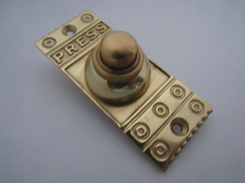 Door bell push button - bell, vintage