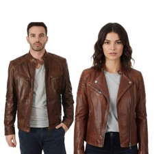 Cafe Racer Real Leather Jacket