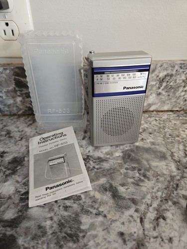 Vintage panasonic 503 am - rf-503, fm/am