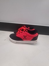 Red And Black Kids Heely Shoes