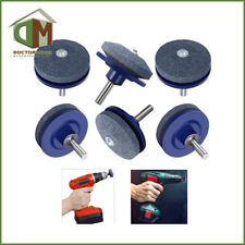 Lawnmower Blade Sharpener Garden Lawn Mower Grinder Wheel Stone Sharpener Drill