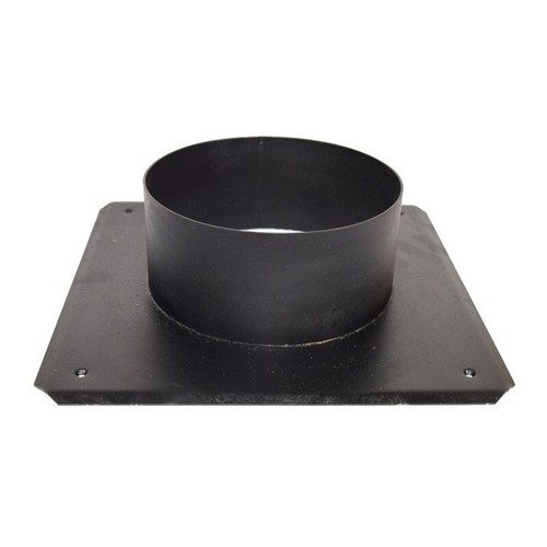 Enamel flue liner top plate - flue,