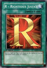 R - Righteous Justice Normal