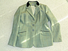 Dublin Tweed Hacking Jacket Ladies Green 40-14/16