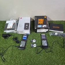 x 2 Motorola RAZR V3 - Black Mobile Phone NOT FULLY TESTED