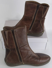 Pikolinos  Women's Tan Brown Ankle Zipped Boots Uk Size 3.5 EU 36 - Unboxed