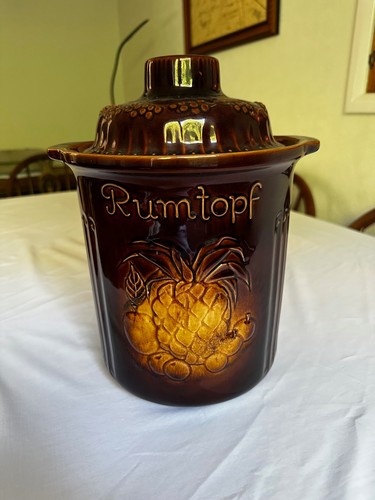Vintage rum pot - vintage, jar
