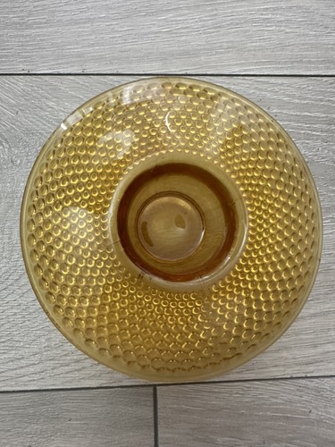 Vtg jobling amber glass - vtg,