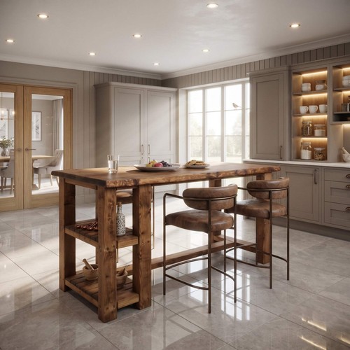 Grantham kitchen island - grantham, solid