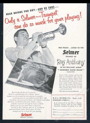 1955 ray anthony - 1955, selmer