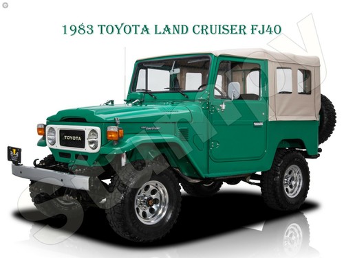 1983 toyota land cruiser fj40 - 1983,