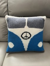 16 inch Knitted Camper Van Cushion T5 T6 T4 Vw Motor Home Cusion Brand New