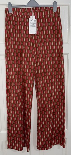 Zara red brown geometric - zara, print