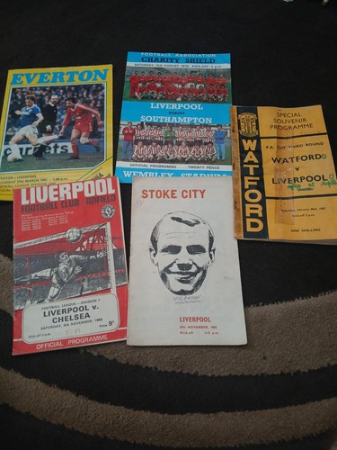 Selection vintage football - selection, of