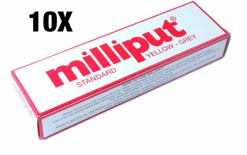Milliput standard yellow - x,