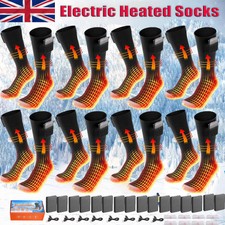 Gift Electric Heated Socks Foot Winter Warmer Sock 5000mAh Rechargeable Battery