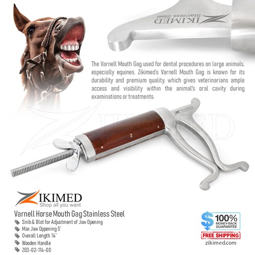 Equine dental varnell mouth - equine,