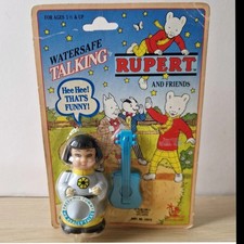 Vtg Rupert The Bear Tiger Lily