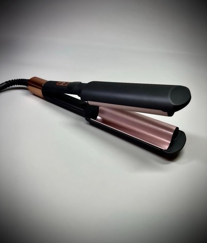 Hair crimper double barrel - crimper,