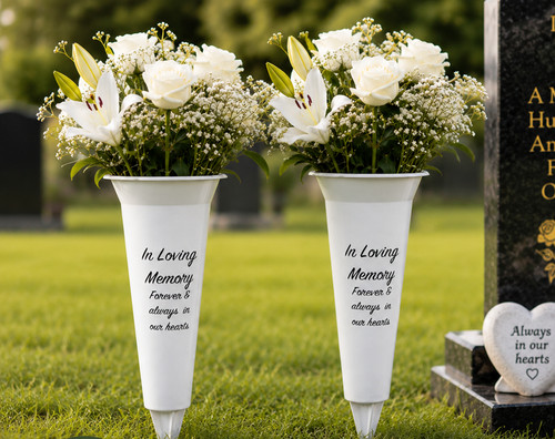 Set graveside vase - set,