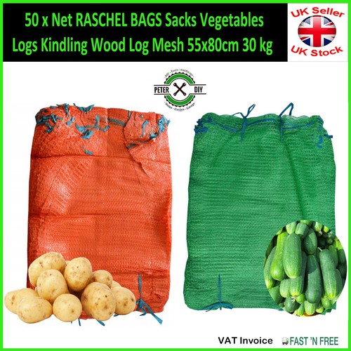 Net raschel bags - 50,