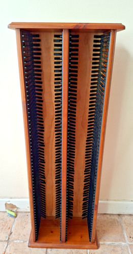 Retro wooden storage rack - wooden,