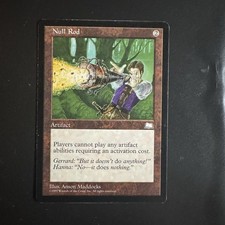 Null Rod Weatherlight Regular MTG LP Magic Card Vintage