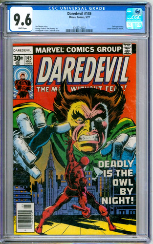 Daredevil 145 cgc graded - daredevil,