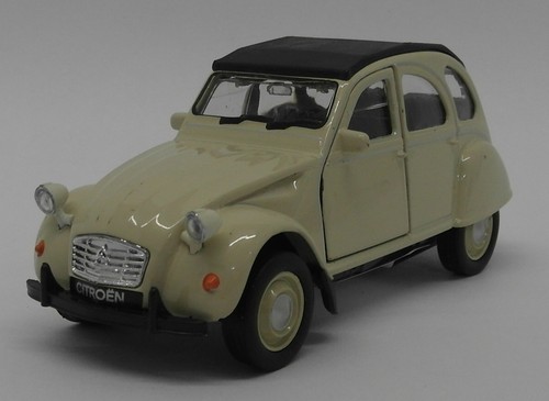 Citroen 2cv cream kinsmart - 2cv,
