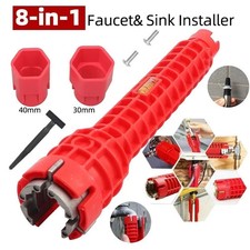 8-in-1 Multifunction Tap Wrench | The All-in-One Sink Installer Tool