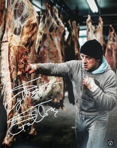 Sylvester stallone autographed - sylvester,