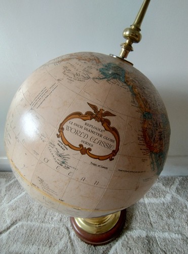 Replogle world map globe - world,